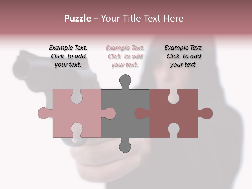 Rage Thug Gang PowerPoint Template