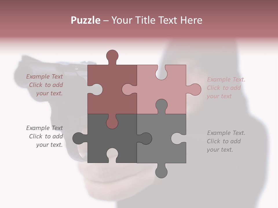 Rage Thug Gang PowerPoint Template