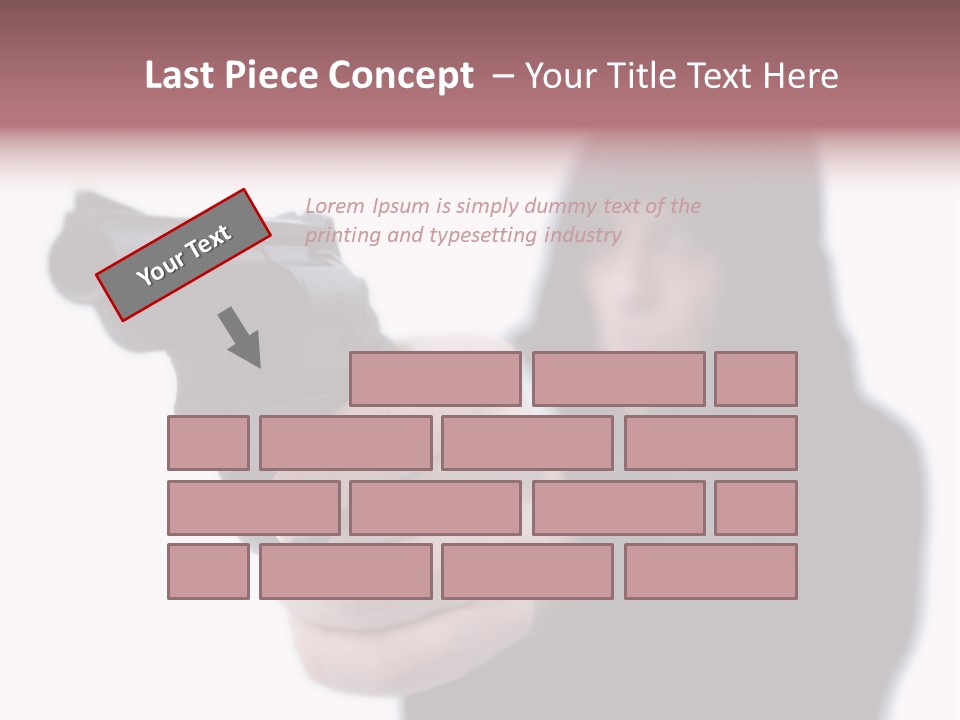 Rage Thug Gang PowerPoint Template