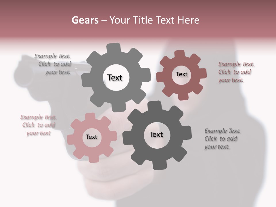 Rage Thug Gang PowerPoint Template