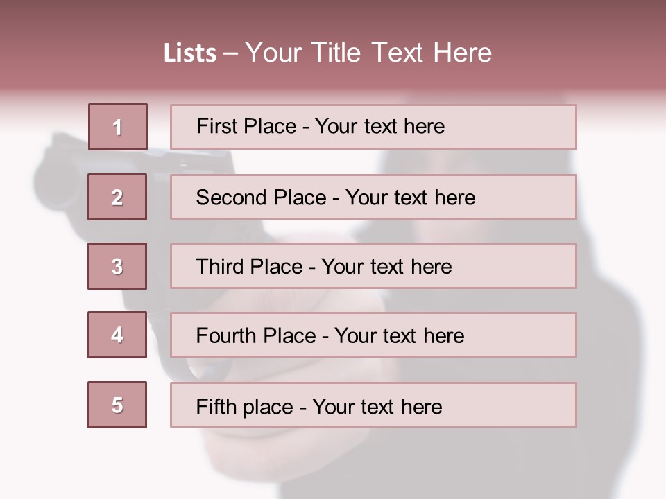 Rage Thug Gang PowerPoint Template