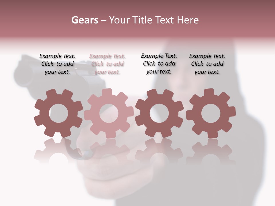 Rage Thug Gang PowerPoint Template