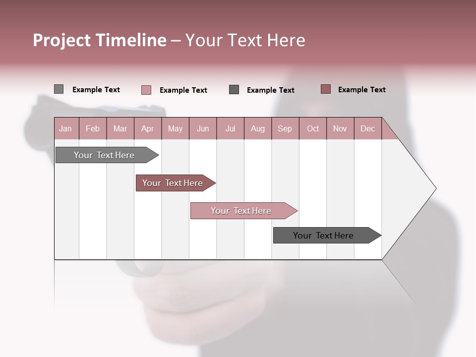 Rage Thug Gang PowerPoint Template