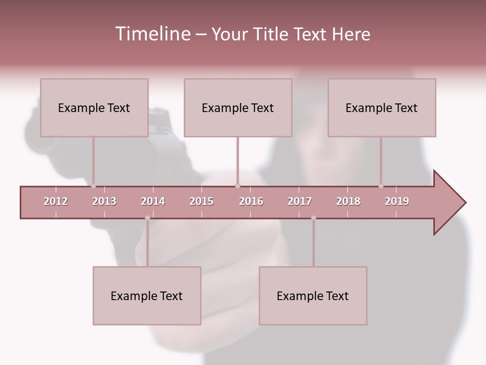 Rage Thug Gang PowerPoint Template