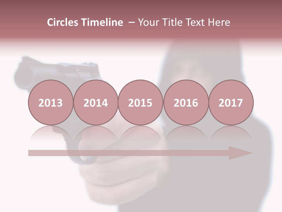 Rage Thug Gang PowerPoint Template