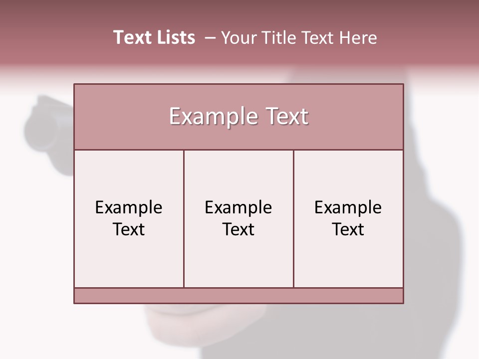 Rage Thug Gang PowerPoint Template