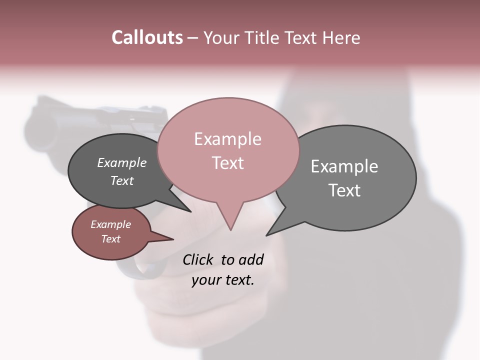 Rage Thug Gang PowerPoint Template