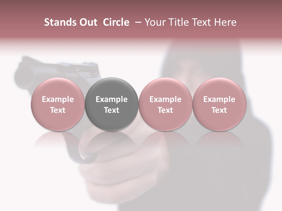 Rage Thug Gang PowerPoint Template