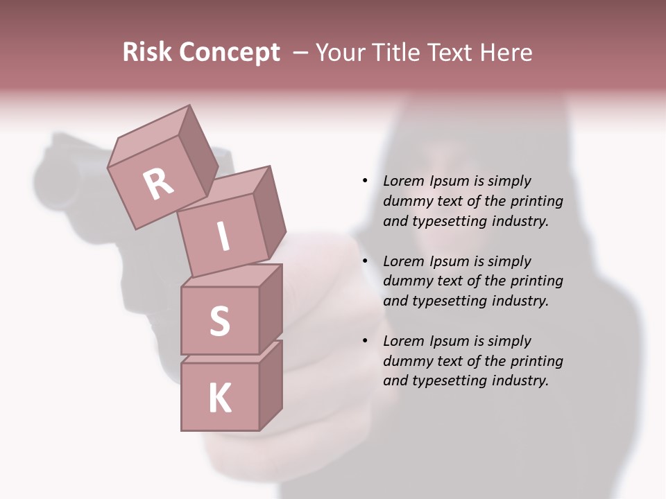 Rage Thug Gang PowerPoint Template