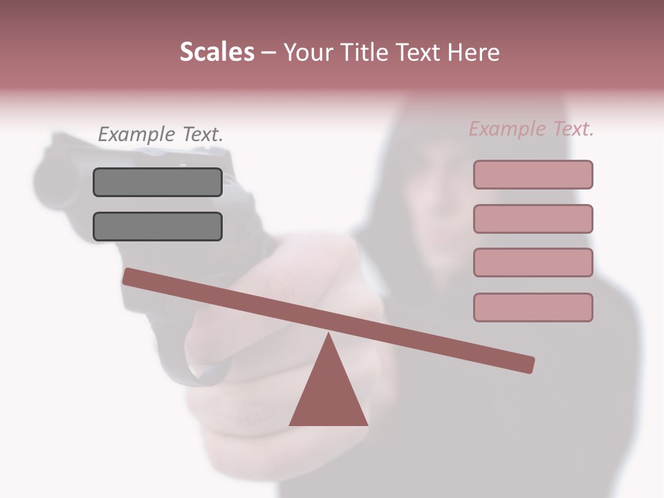 Rage Thug Gang PowerPoint Template