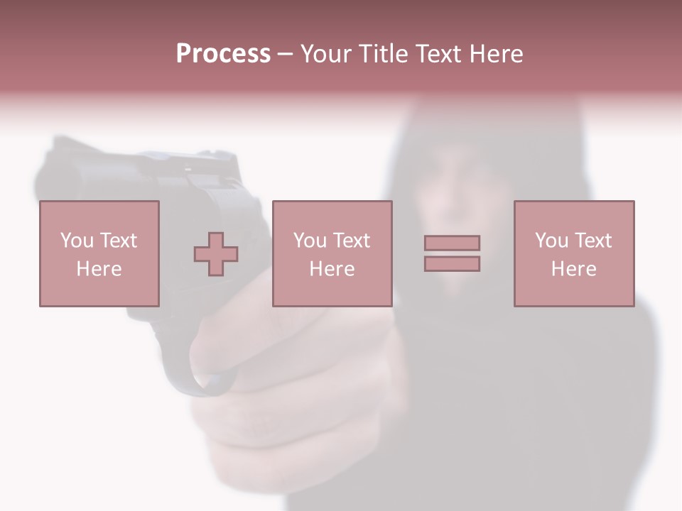 Rage Thug Gang PowerPoint Template