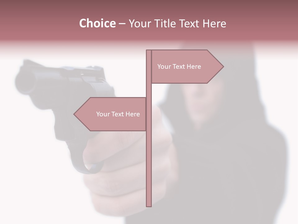 Rage Thug Gang PowerPoint Template