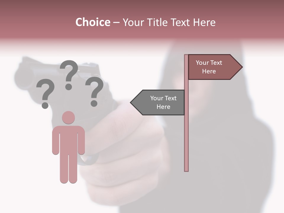 Rage Thug Gang PowerPoint Template