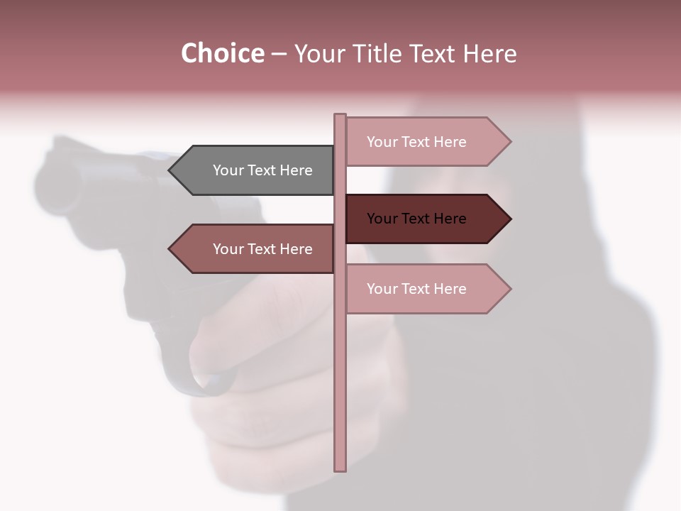 Rage Thug Gang PowerPoint Template