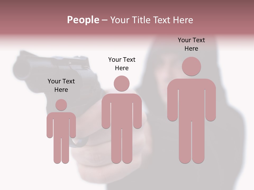 Rage Thug Gang PowerPoint Template