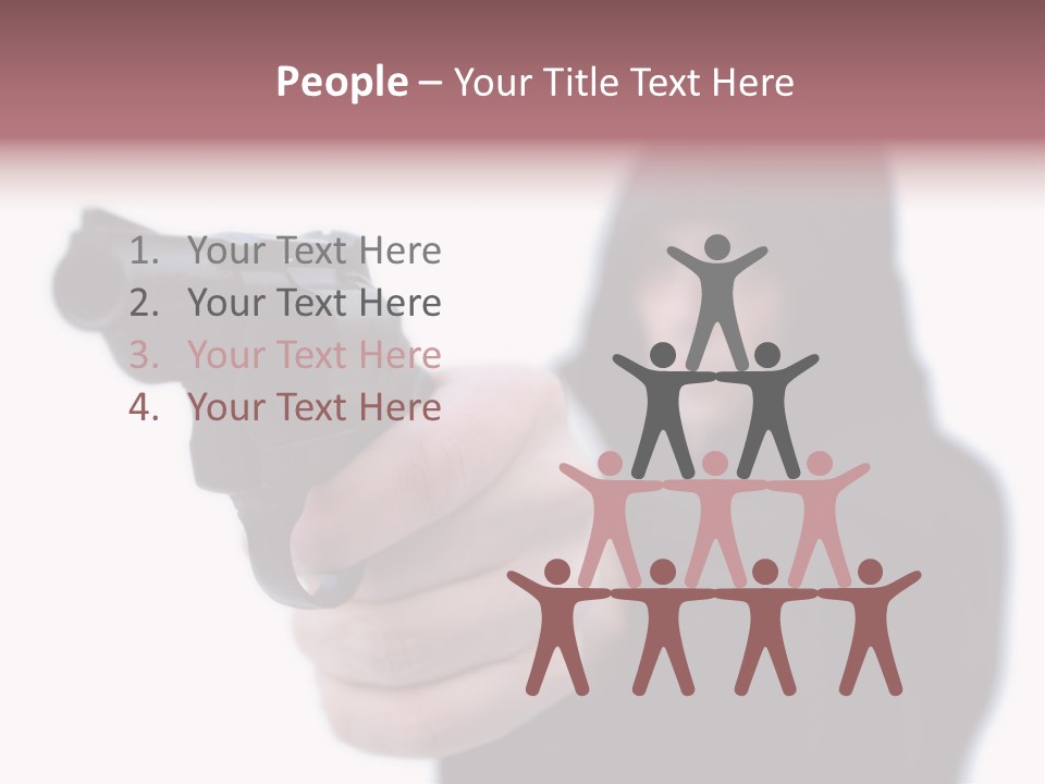 Rage Thug Gang PowerPoint Template