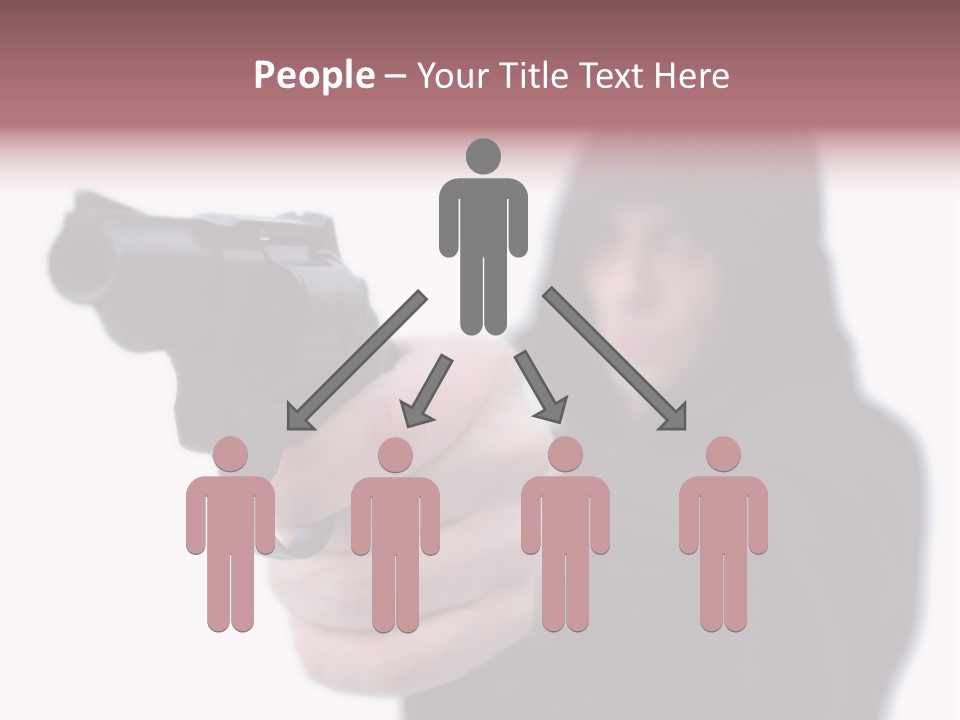 Rage Thug Gang PowerPoint Template