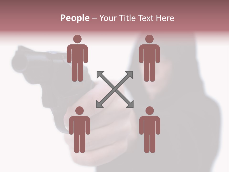 Rage Thug Gang PowerPoint Template