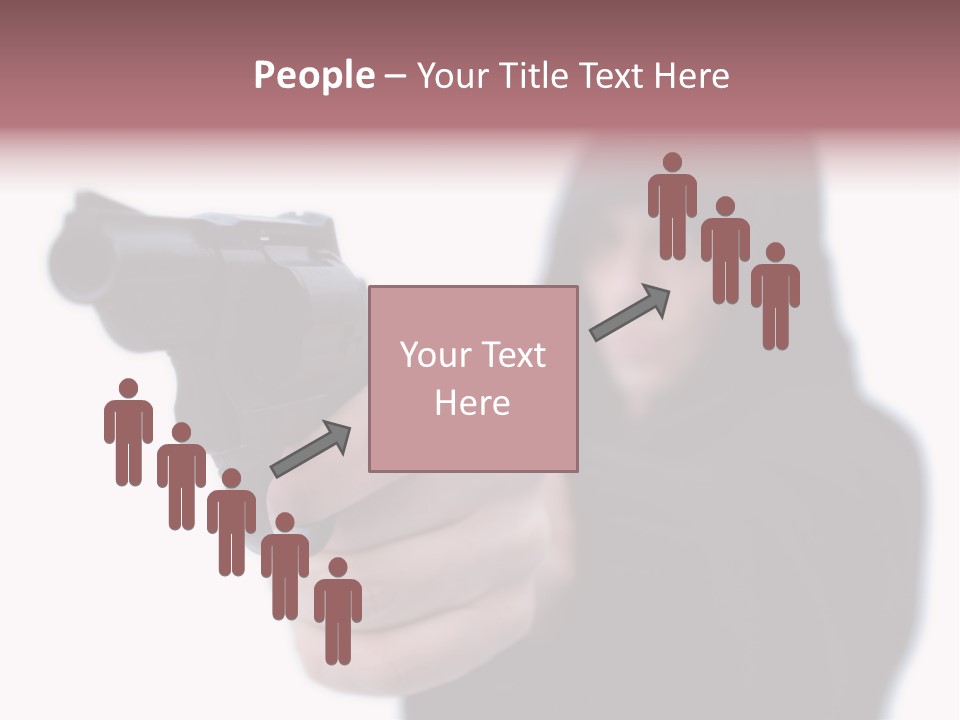 Rage Thug Gang PowerPoint Template