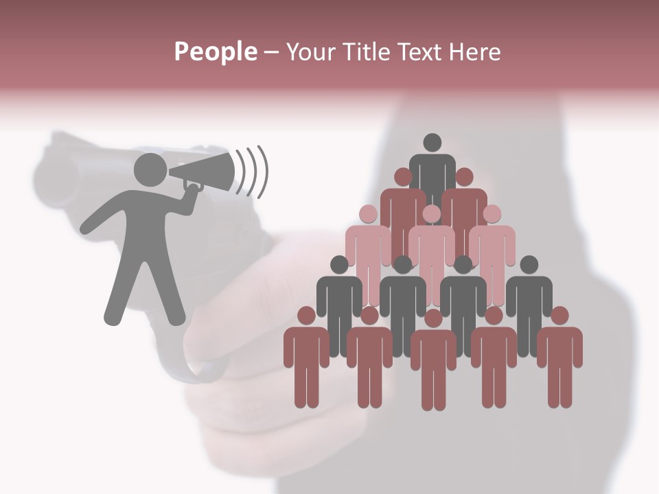 Rage Thug Gang PowerPoint Template