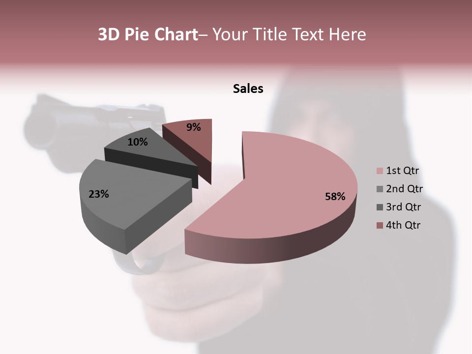 Rage Thug Gang PowerPoint Template