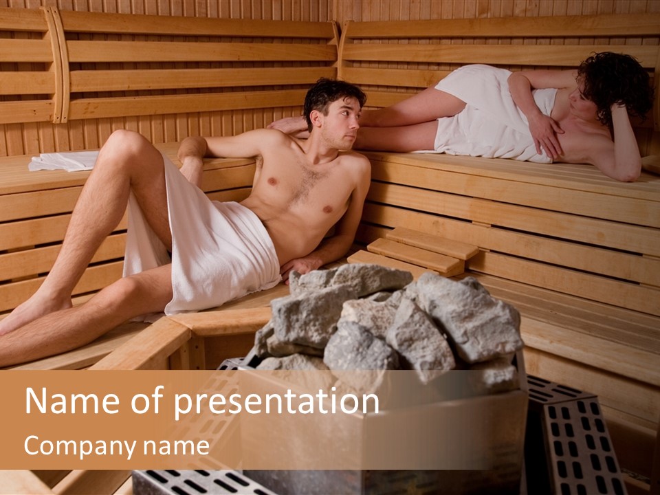 Pretty Stone Fitness PowerPoint Template