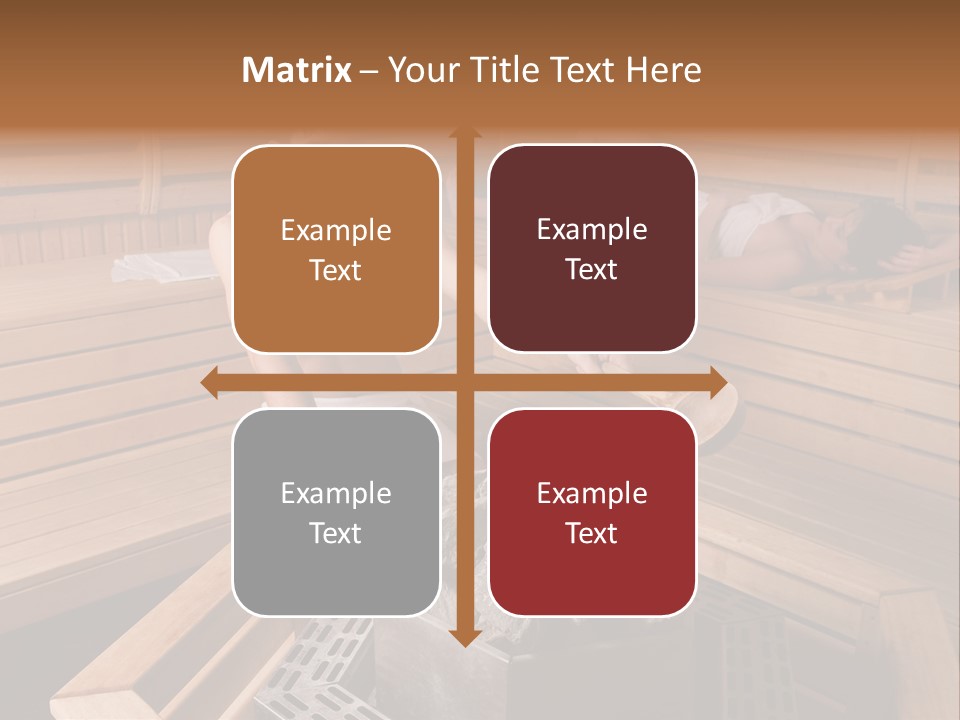 Tropical Beauty Wet PowerPoint Template