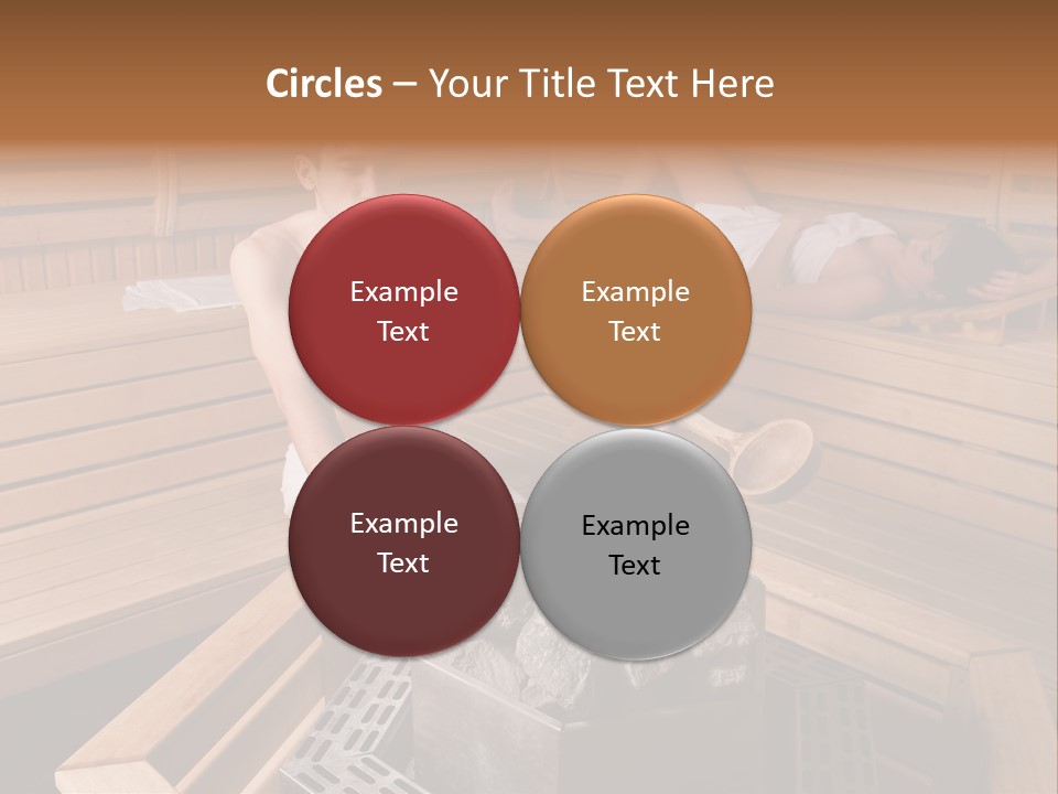 Tropical Beauty Wet PowerPoint Template