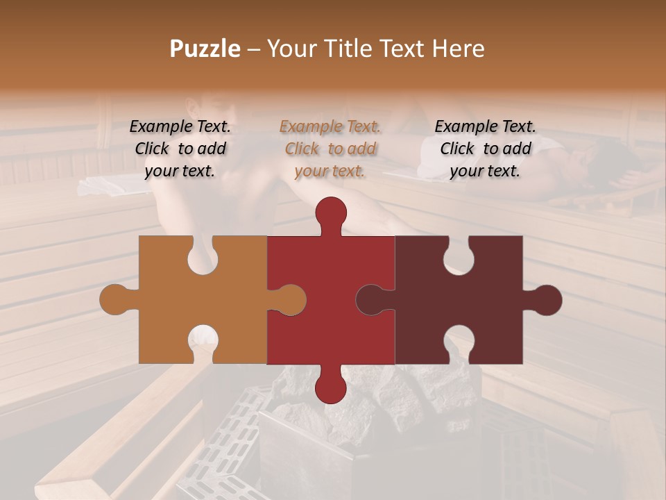 Tropical Beauty Wet PowerPoint Template