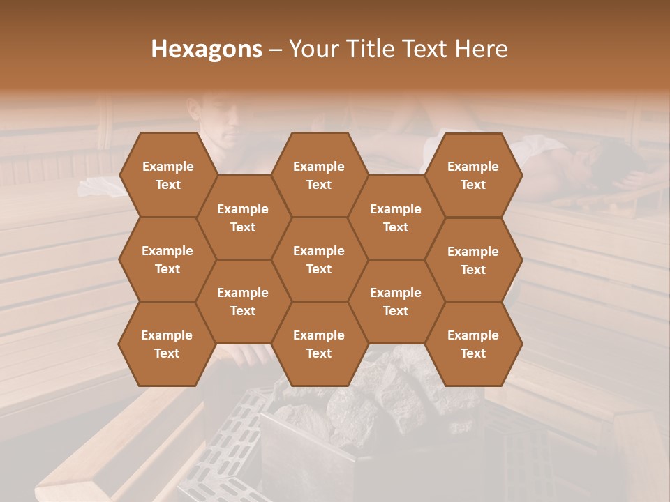 Tropical Beauty Wet PowerPoint Template