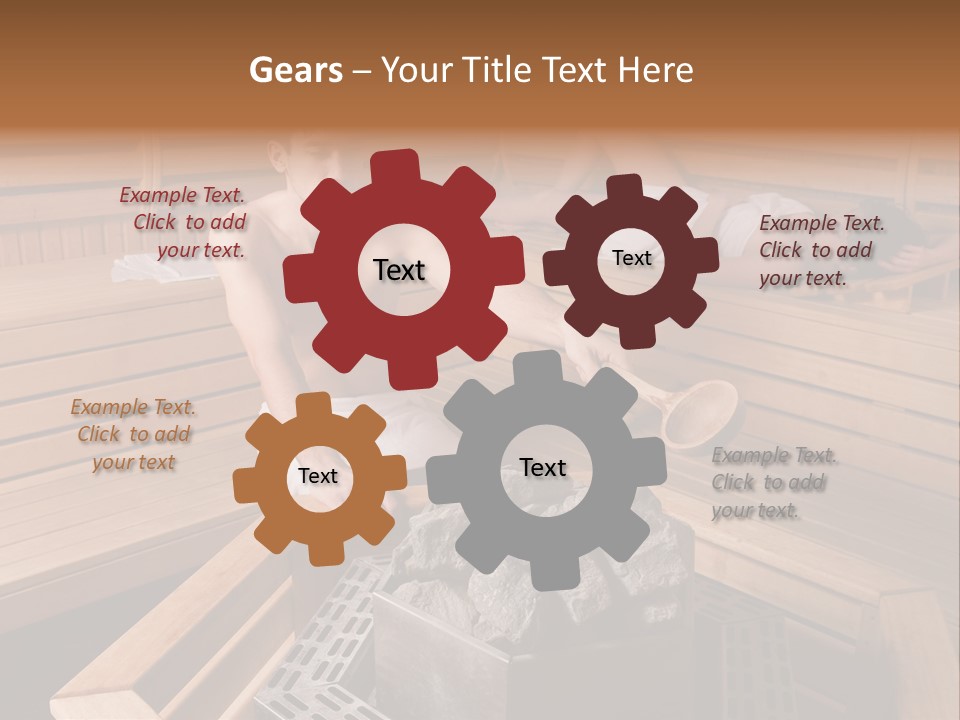 Tropical Beauty Wet PowerPoint Template