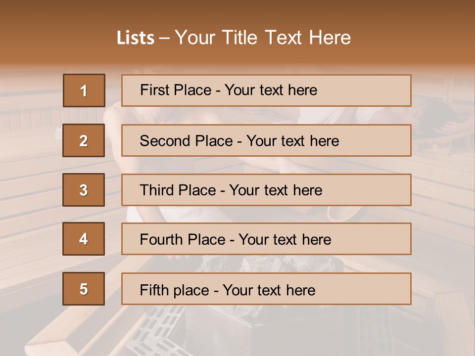 Tropical Beauty Wet PowerPoint Template