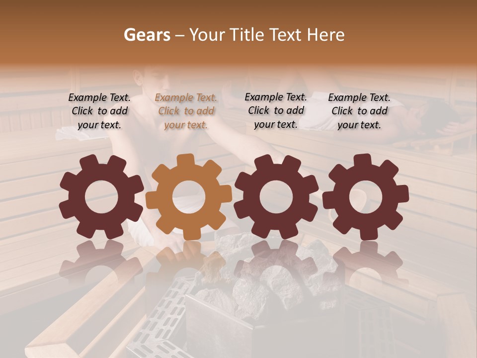 Tropical Beauty Wet PowerPoint Template