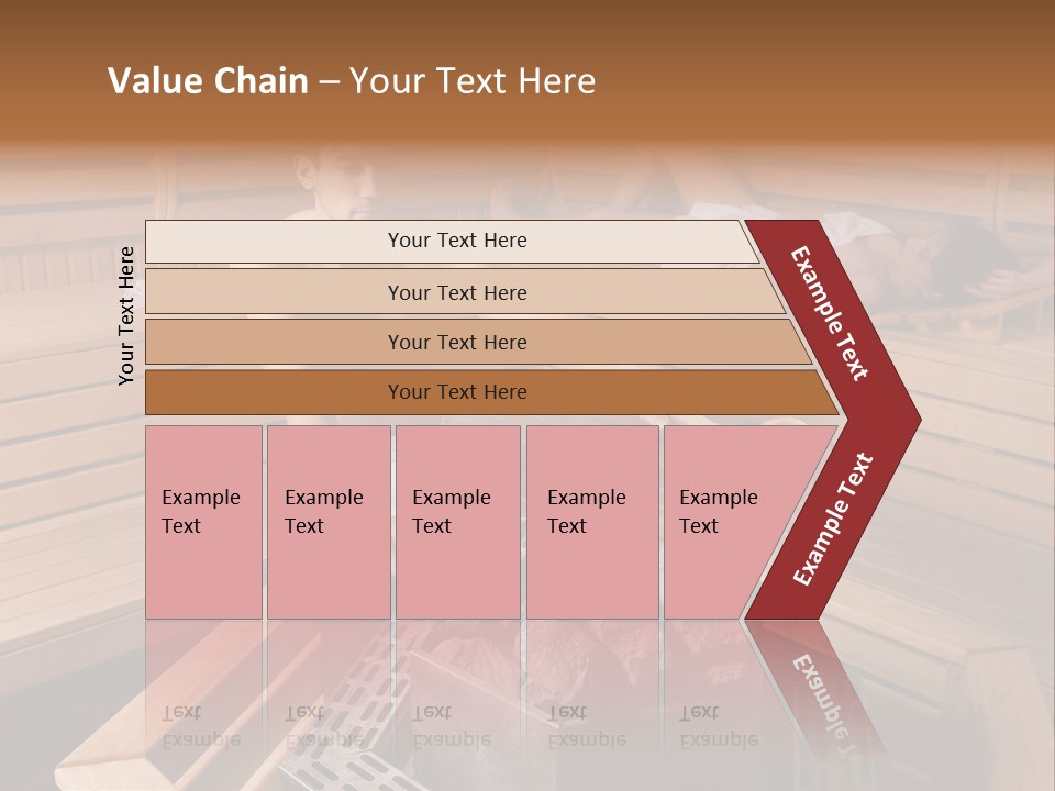 Tropical Beauty Wet PowerPoint Template
