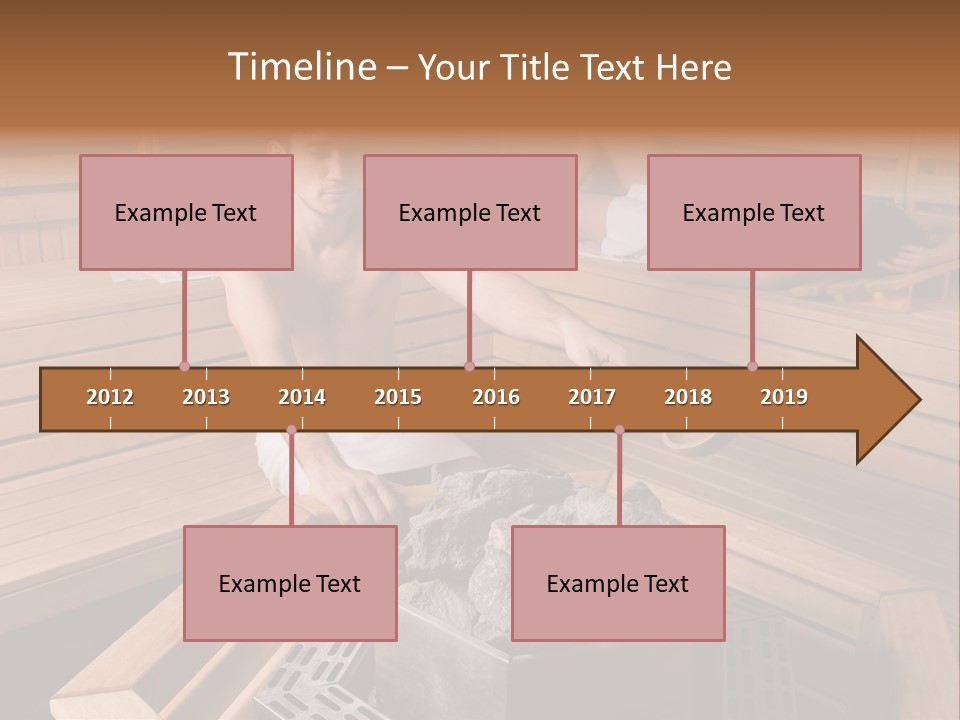 Tropical Beauty Wet PowerPoint Template