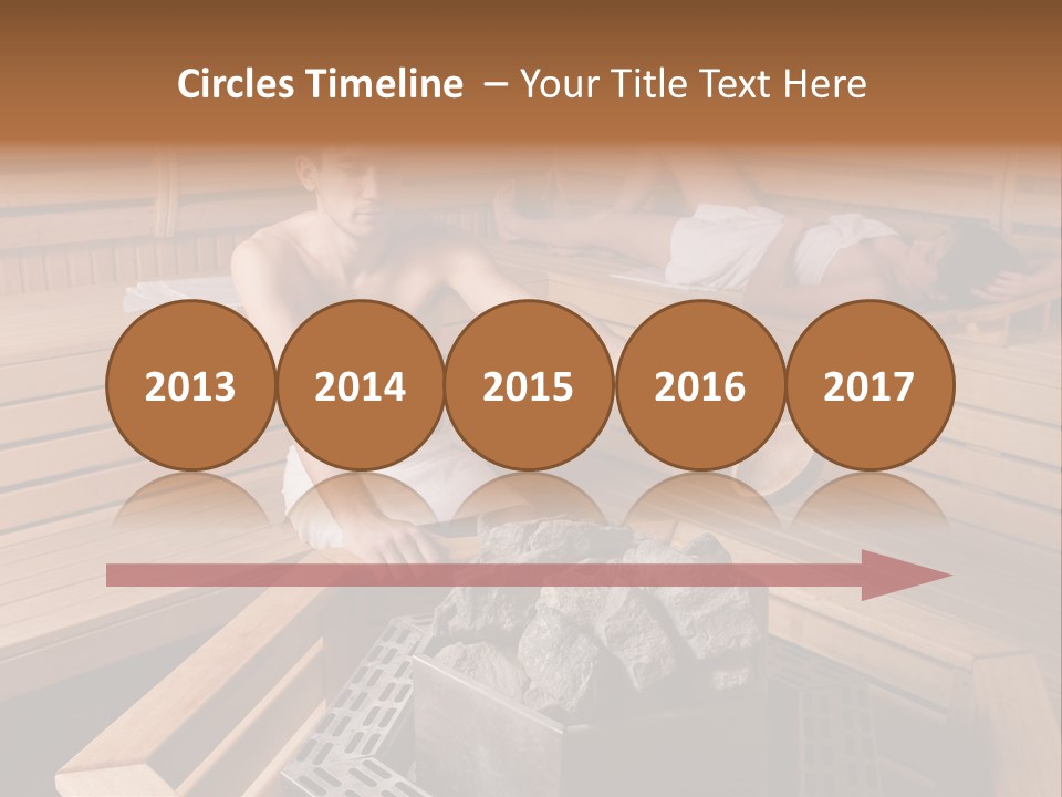 Tropical Beauty Wet PowerPoint Template