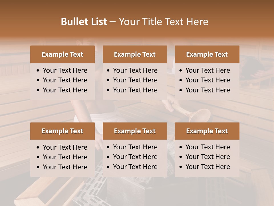 Tropical Beauty Wet PowerPoint Template