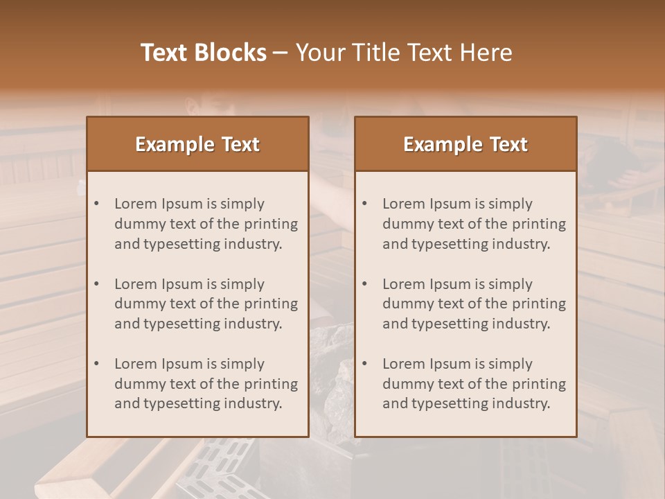 Tropical Beauty Wet PowerPoint Template