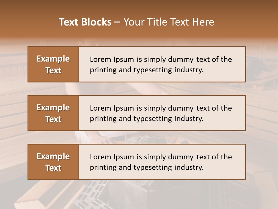 Tropical Beauty Wet PowerPoint Template