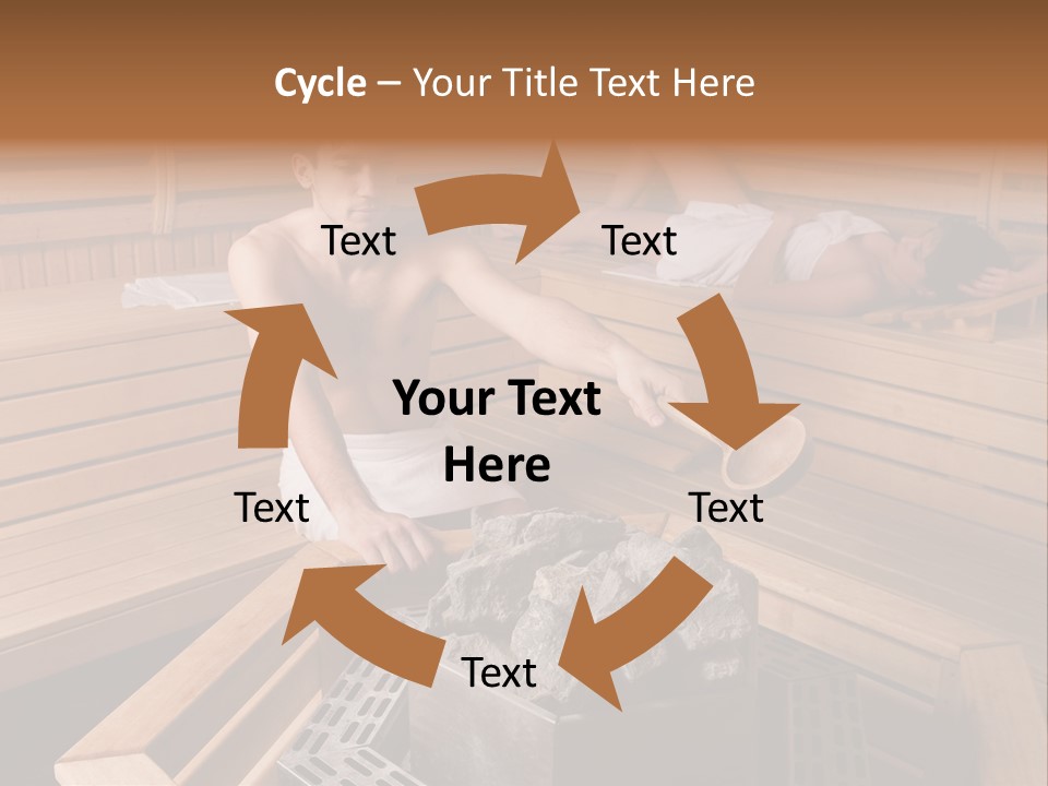 Tropical Beauty Wet PowerPoint Template