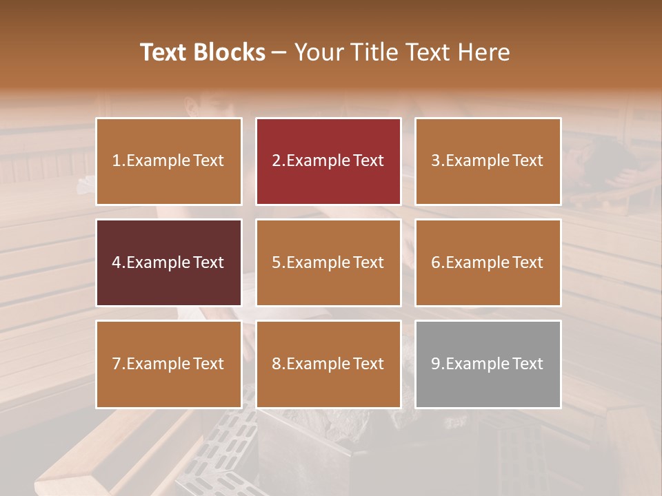 Tropical Beauty Wet PowerPoint Template