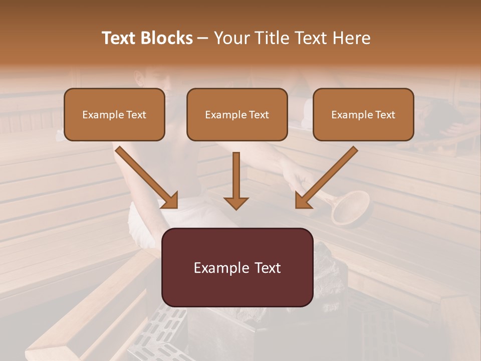 Tropical Beauty Wet PowerPoint Template