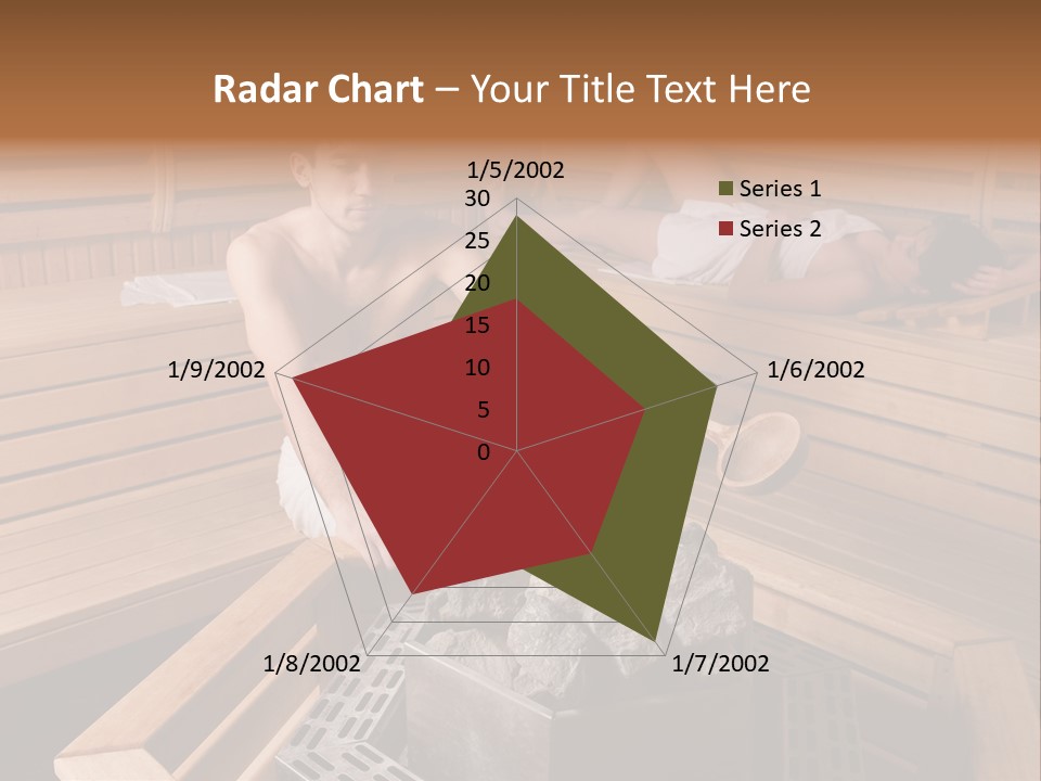 Tropical Beauty Wet PowerPoint Template