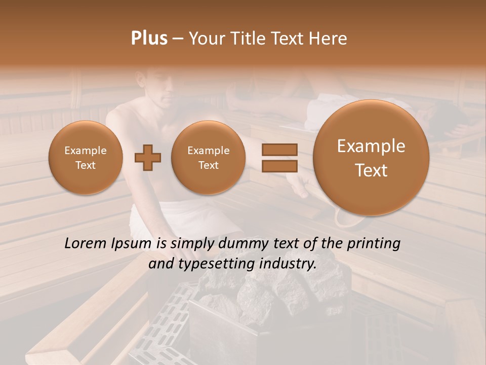 Tropical Beauty Wet PowerPoint Template