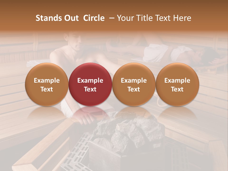 Tropical Beauty Wet PowerPoint Template