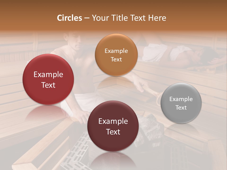 Tropical Beauty Wet PowerPoint Template