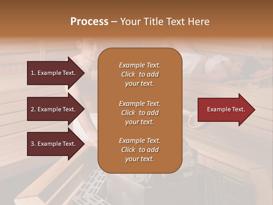 Tropical Beauty Wet PowerPoint Template