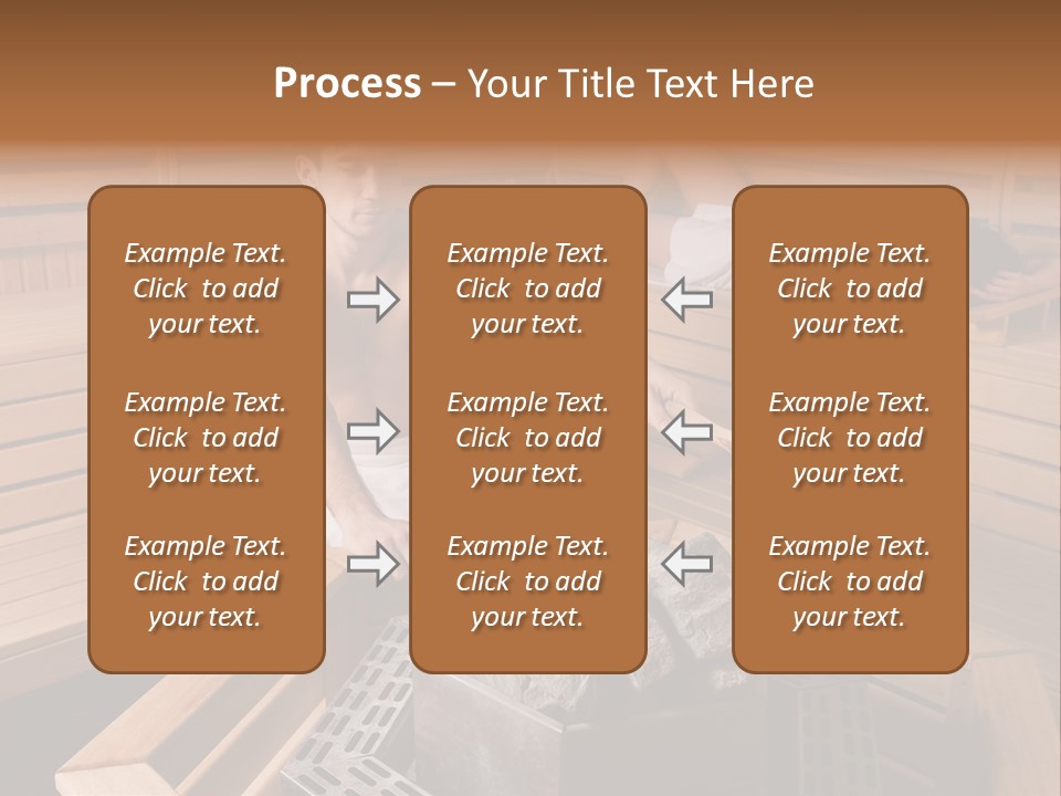 Tropical Beauty Wet PowerPoint Template