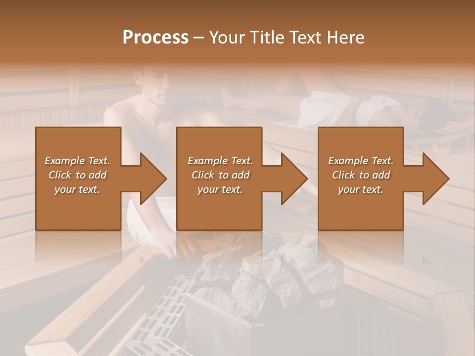 Tropical Beauty Wet PowerPoint Template