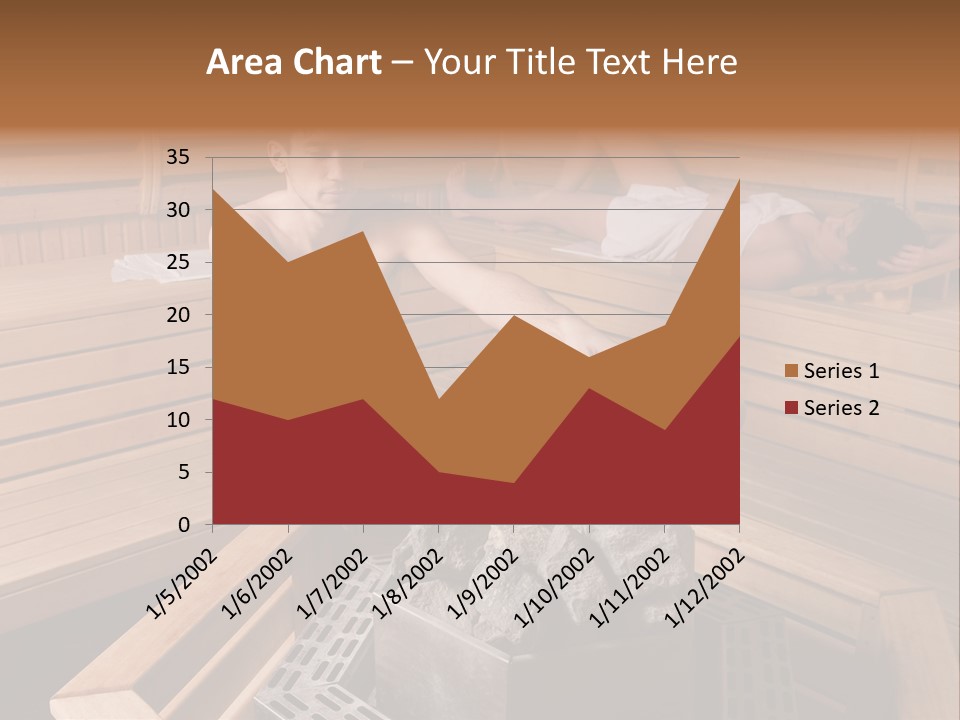 Tropical Beauty Wet PowerPoint Template